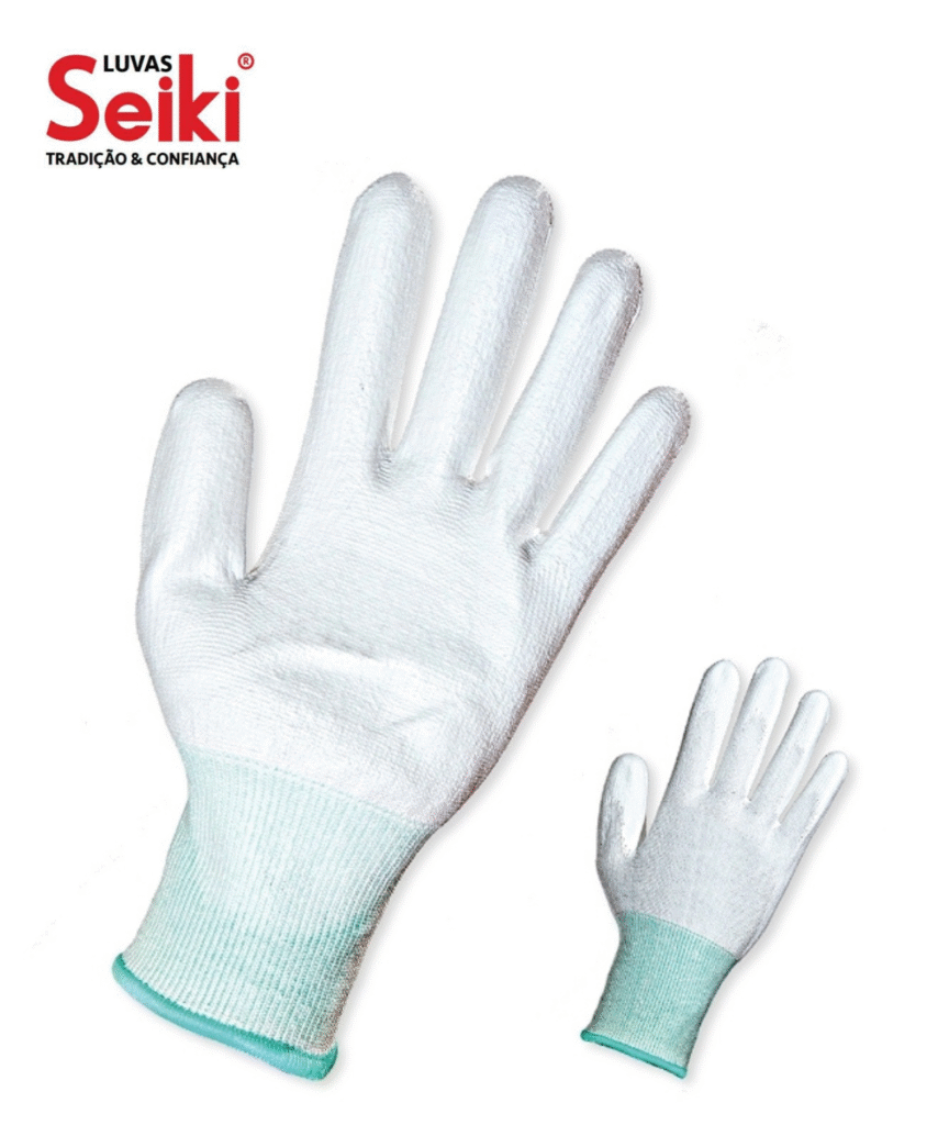 Luva Anticorte PU HPPE Ref 8115